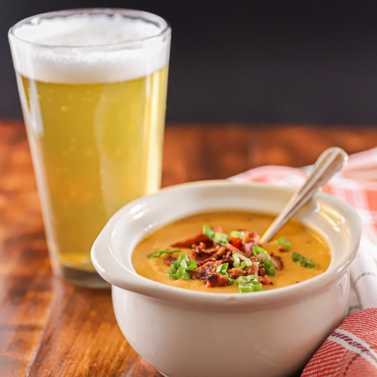 Grillville Beer and Cheese Soup