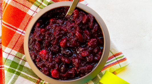 this little goat went to belize spiced cranberry chutney