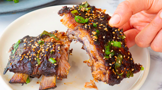 this little went to korea slow cooker sticky ribs